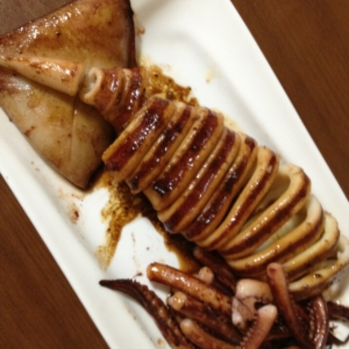 イカ 焼き レシピ いかのワタ焼き イカ 焼き レシピ いかのワタ焼き